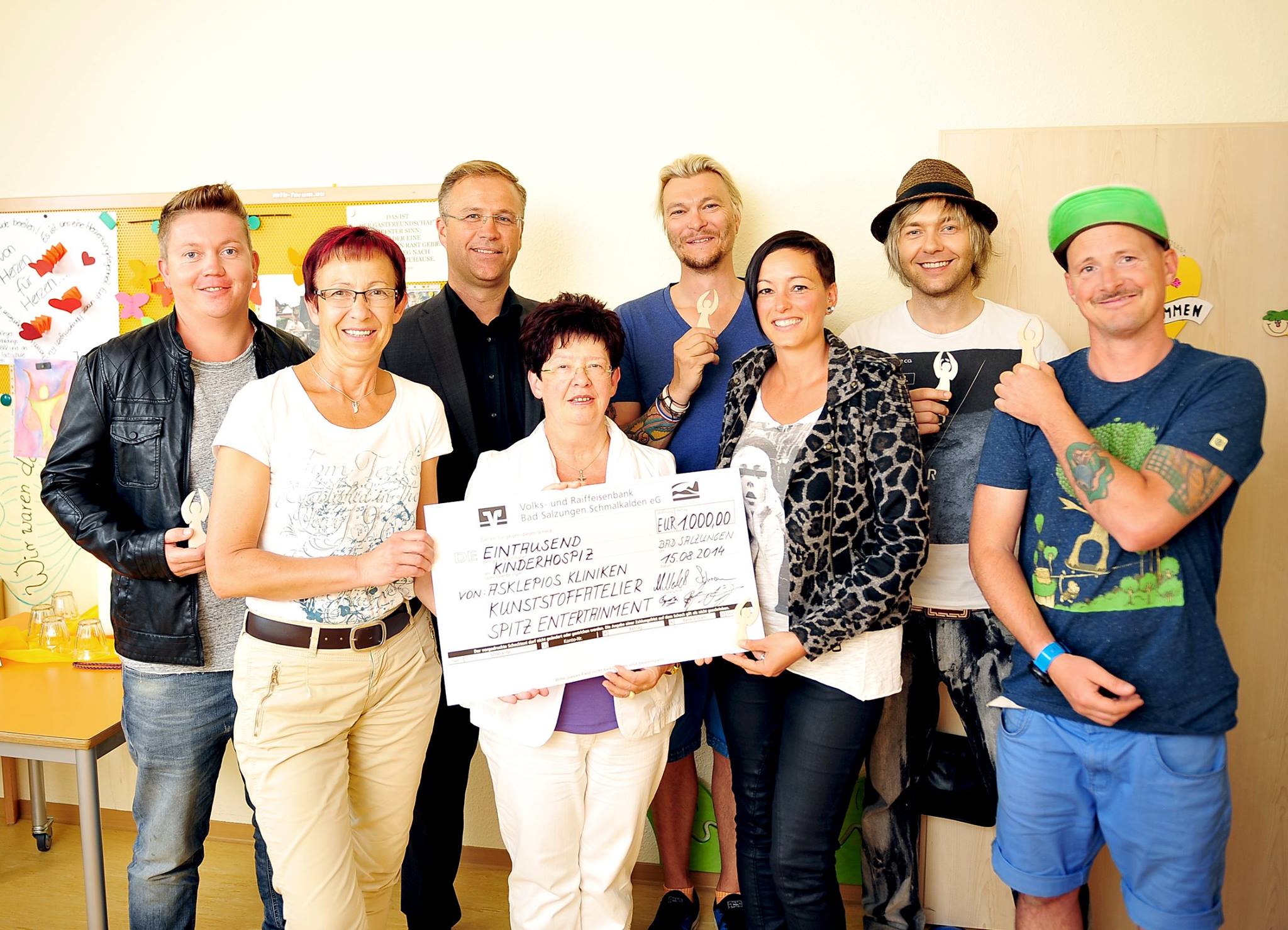 Spendenübergabe Kinderhospiz Spendenübergabe Kinderhospiz