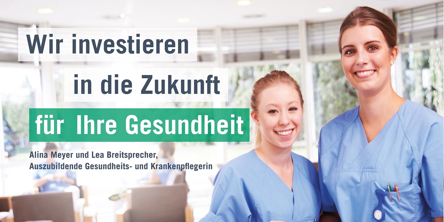 Wir investieren in die Zukunft Wir investieren in die Zukunft