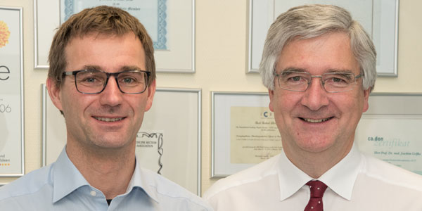Prof. Grifka und OA Dr. Krieg Prof. Grifka und OA Dr. Krieg