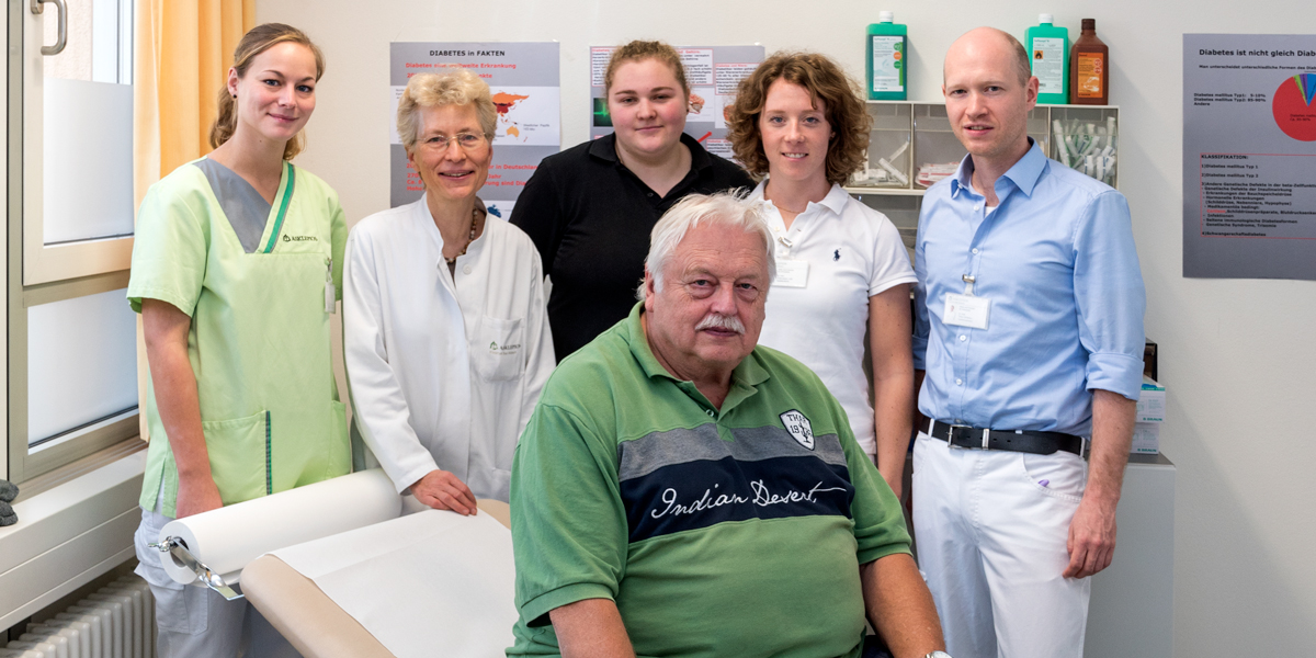 Team Diabetiker Sprechstunde Diabetisches Fußsyndrom