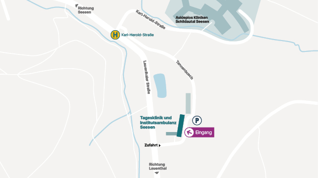Anfahrt Tagesklinik Seesen Bild: Anfahrt Tagesklinik Seesen