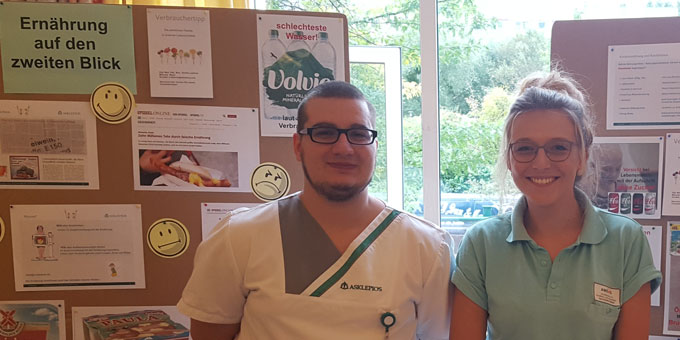 Azubis der Beruflichen Schule Pasewalk als Ernährungsbotschafter Foto: Azubis der Beruflichen Schule Pasewalk als Ernährungsbotschafter