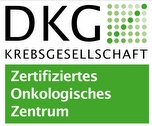 LOGO Zertifikat Onkologisches Zentrum der Deutschen Krebsgesellschaft