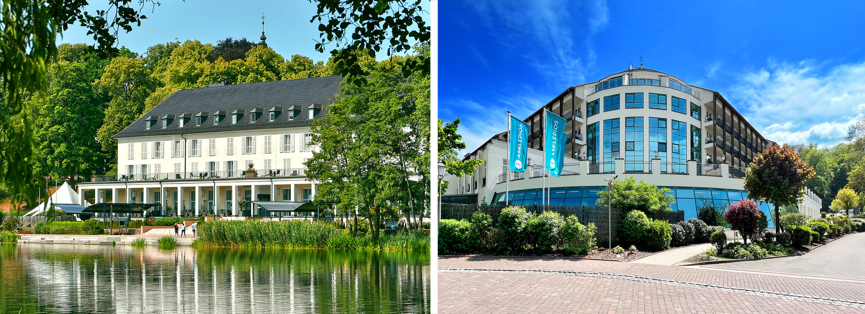 Bildcollage der Asklepios Kliniken am Standort Bad Salzungen Foto: Bildcollage der Asklepios Kliniken am Standort Bad Salzungen