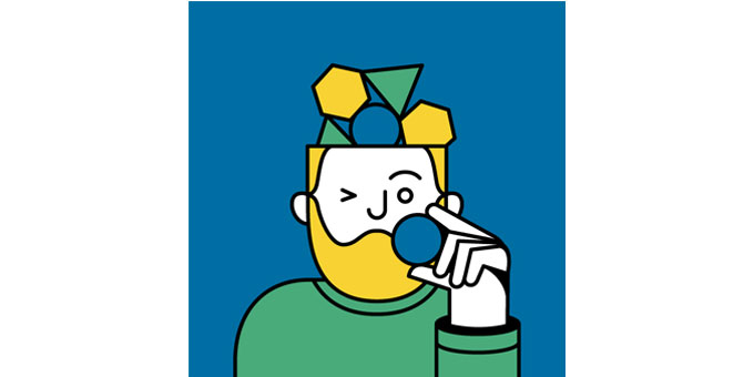 Illustration zum e-health-Modul Weniger grübeln der Asklepios Tochter minddistrict Bild: Illustration zum e-health-Modul Weniger grübeln der Asklepios Tochter minddistrict