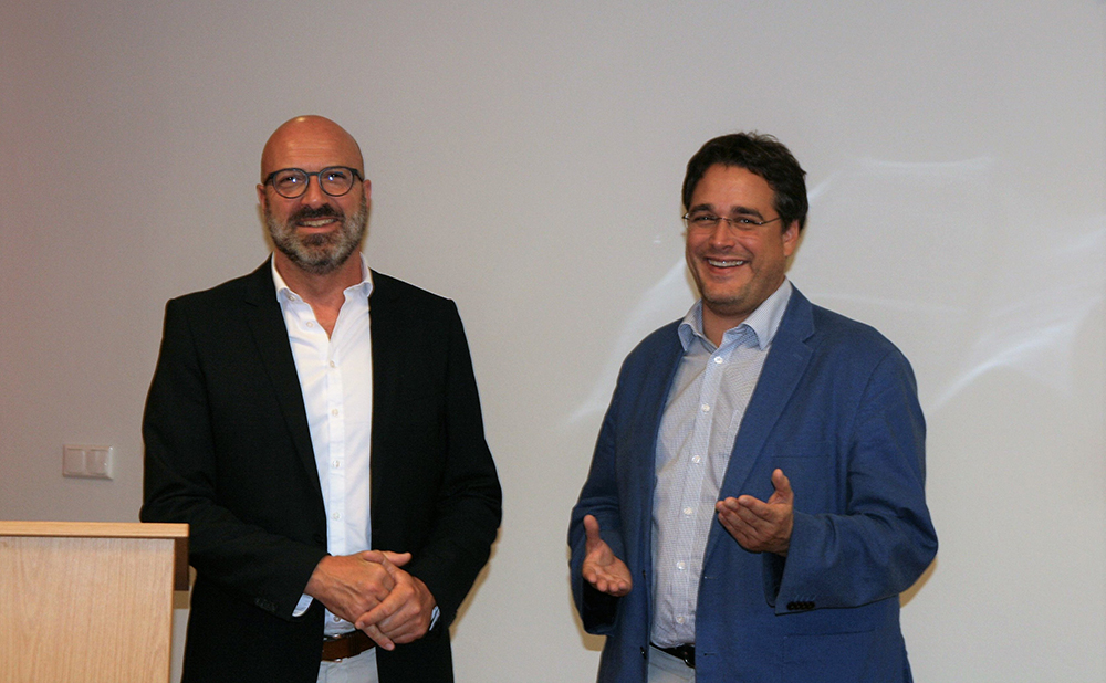Dr. Christian Glöckner und Marc Philippbaar Dr. Christian Glöckner und Marc Philippbaar