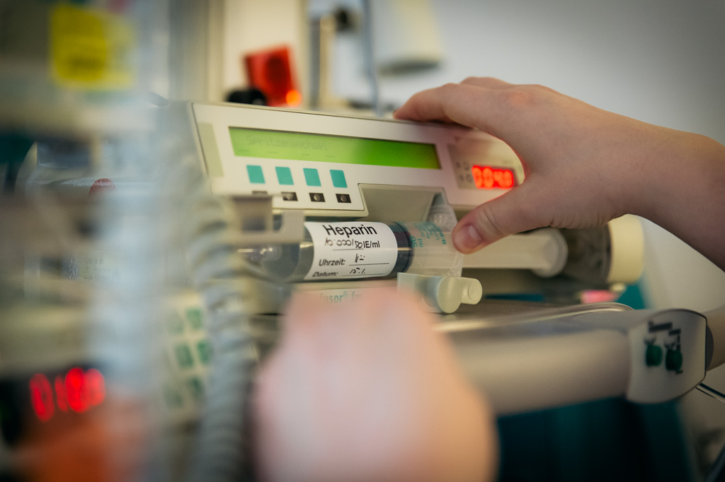 Beamtungszentrum Heparin Bild: Heparientherapie
