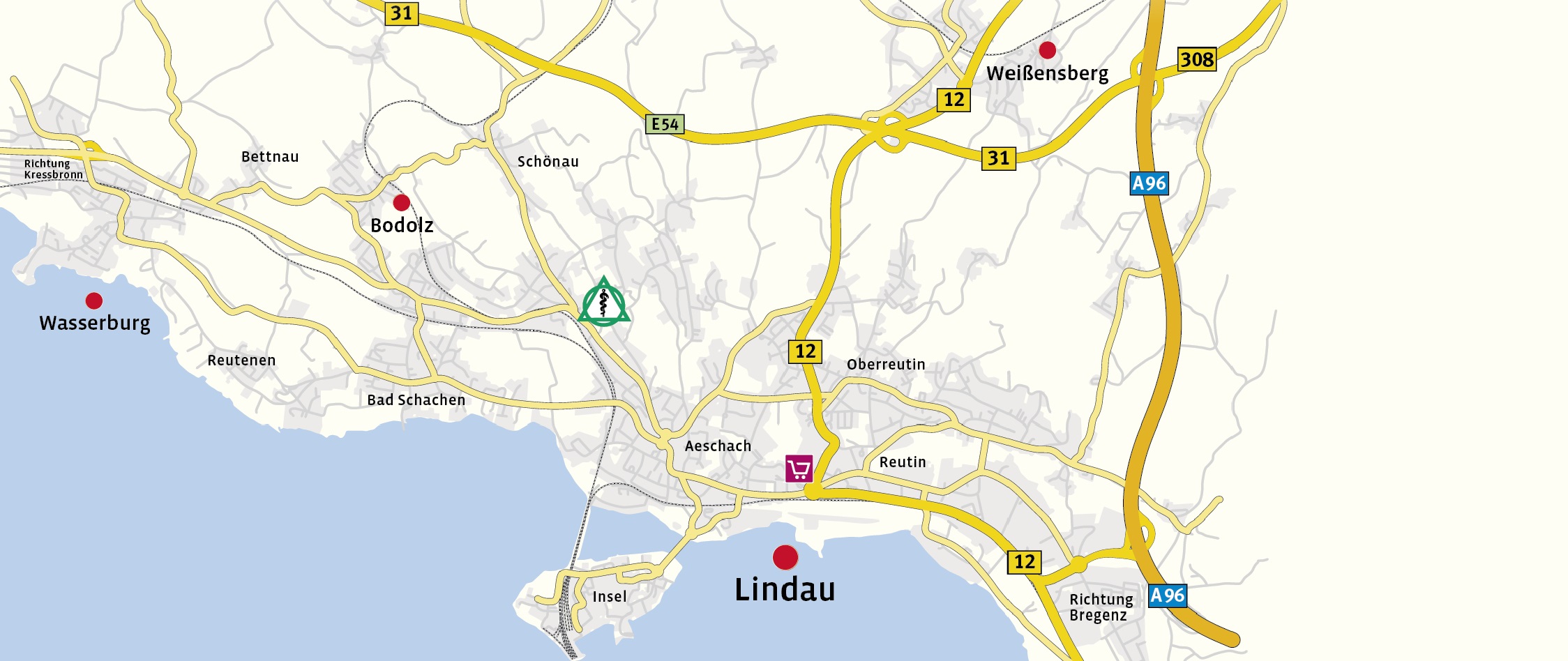 Lageplan Asklepios Klinik Lindau lageplan asklepios klinik lindau