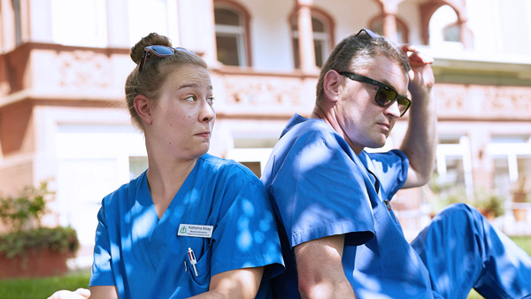 Testimonial Katharina Maag und Thomas Hauke - Asklepios Klinik Bad König Bild: Mitarbeiter Katharina Maag und Thomas Hauke - Asklepios Klinik Bad König
