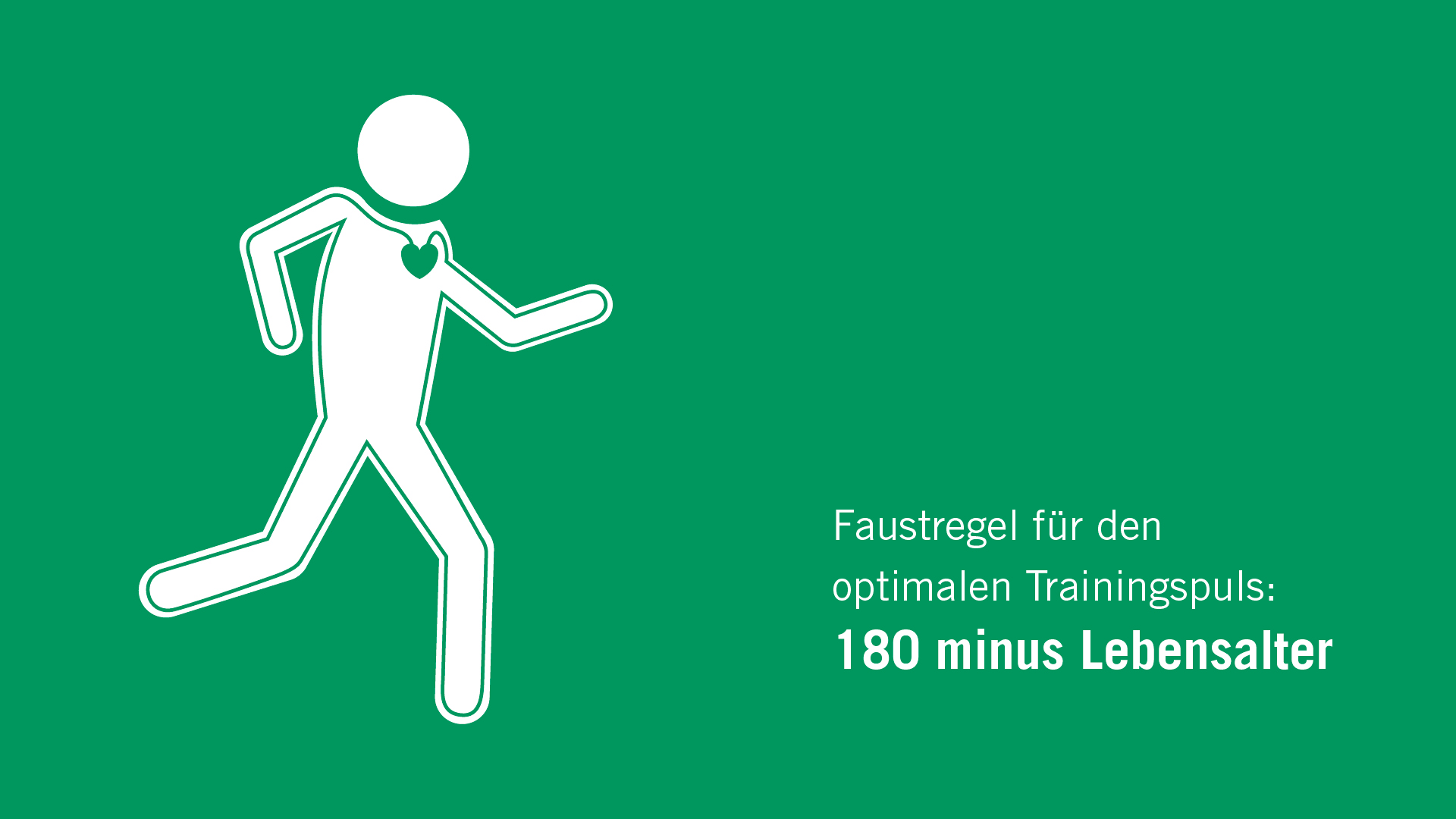 Asklepios Herzmedizin - der optimale Trainingspuls Grafik: Asklepios Herzmedizin - Infografik zum optimalen Trainingspuls