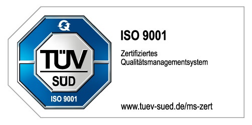 Logo DIN EN ISO 9001:2015 Logo DIN EN ISO 9001:2015
