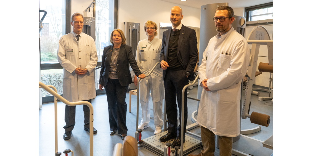 Asklepios Klinik St. Georg Eröffnung Tagesklinik Schwindel Gruppenfoto Eröffnung Tagesklinik