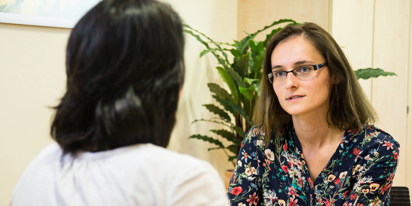 Einzeltherapie Depression Frau Zohles