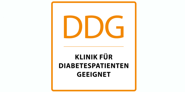 DDG Klinik für Diabetespatienten geeignet Hier war ein Logo DDG