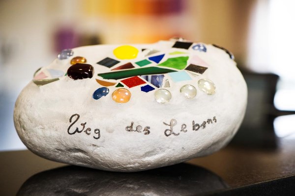 stein-bearbeitet Bild Weg des Lebens