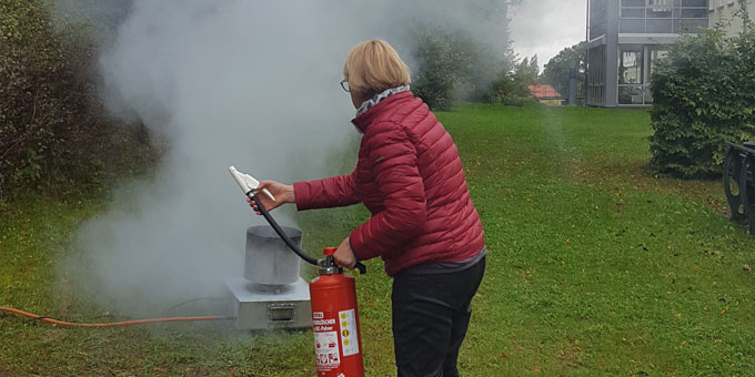 Brandschutz hautnah an der Beruflichen Schule Pasewalk Foto: Brandschutz hautnah an der Beruflichen Schule Pasewalk