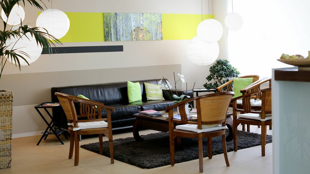 Das Wartezimmer Wartebereich im TCM