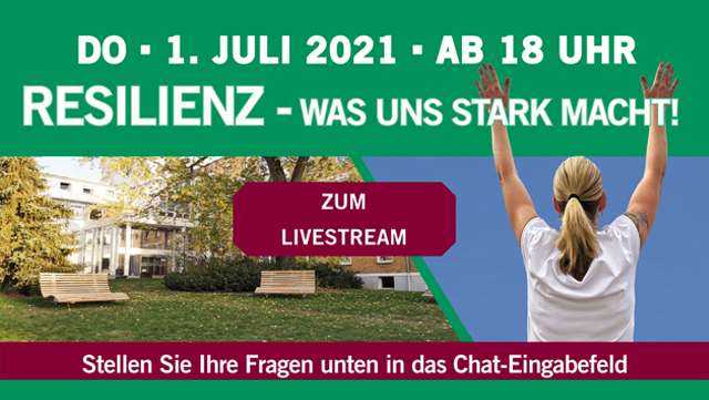 Hier war ein Bild: Livestream - Resilienz-Was uns stark macht!