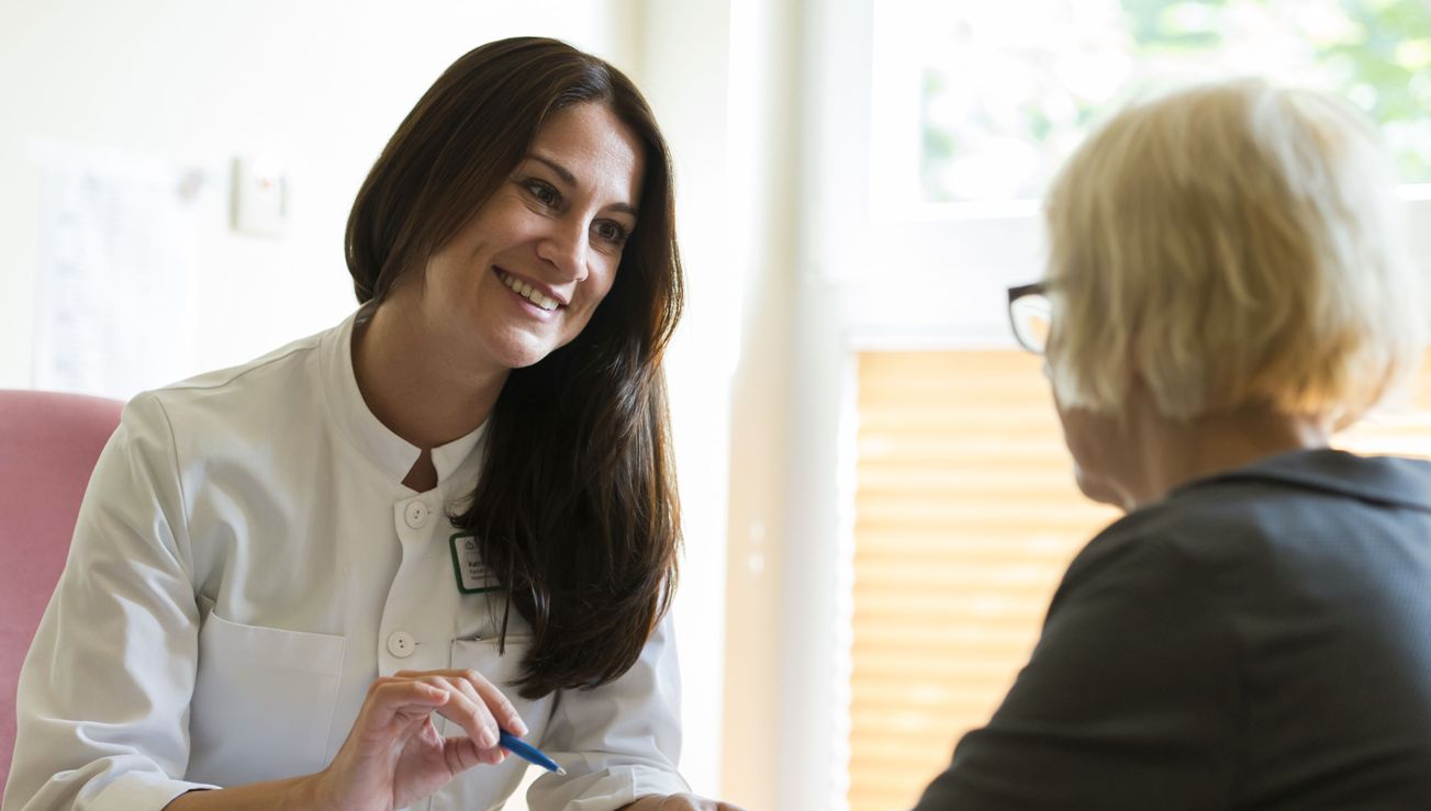 az Patientengespräch in der Viszeralchirurgie