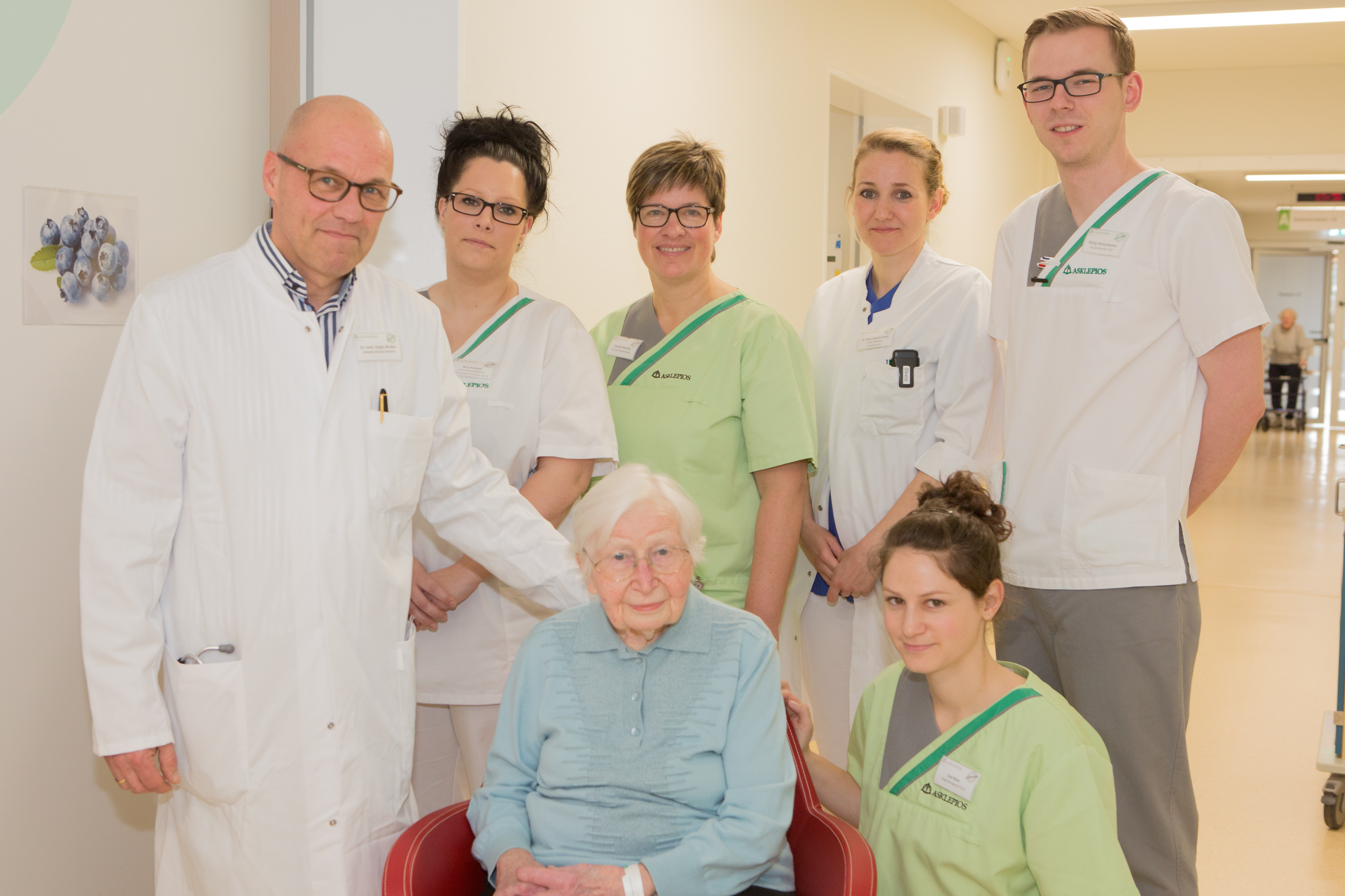 Geriatrie 100 Jahre Geriatrie 100-jährige Patientin