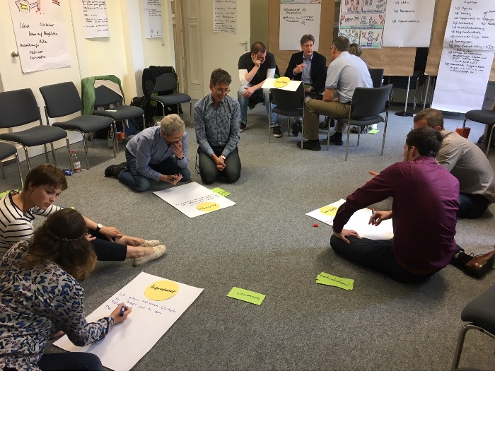 Gruppenarbeit bei einem Seminar für Sicherheitsbeauftragte Bild: Gruppenarbeit bei einem Seminar für Sicherheitsbeauftragte.