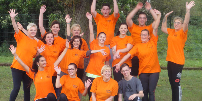 Teambildung durch Sportspiele an der Beruflichen Schule Pasewalk Foto: Teambildung durch Sportspiele an der Beruflichen Schule Pasewalk