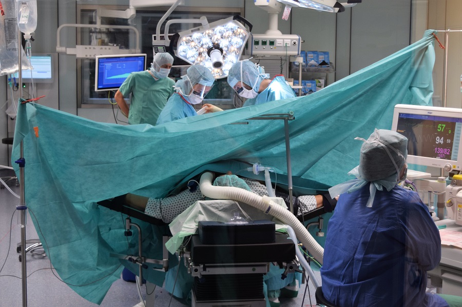 neuer OP Saal 2 Fünf neue OP Saele