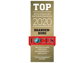 Focus Siegel: Top Regionales Krankenhaus 2020 Brandenburg