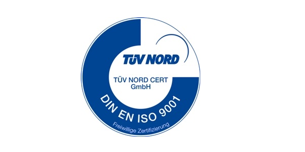 Siegel DIN EN ISO 9001:2015 Siegel DIN EN ISO 9001:2015