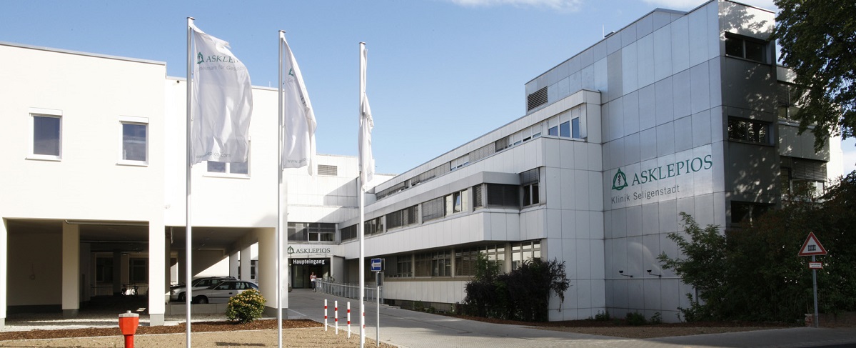 Außenansicht Asklepios Klinik Seligenstadt