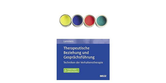 Ansicht des Buchs Therapeutische Beziehung und Gesprächsführung von Prof. Lammers Grafik: Ansicht des Buchs Therapeutische Beziehung und Gesprächsführung von Prof. Lammers