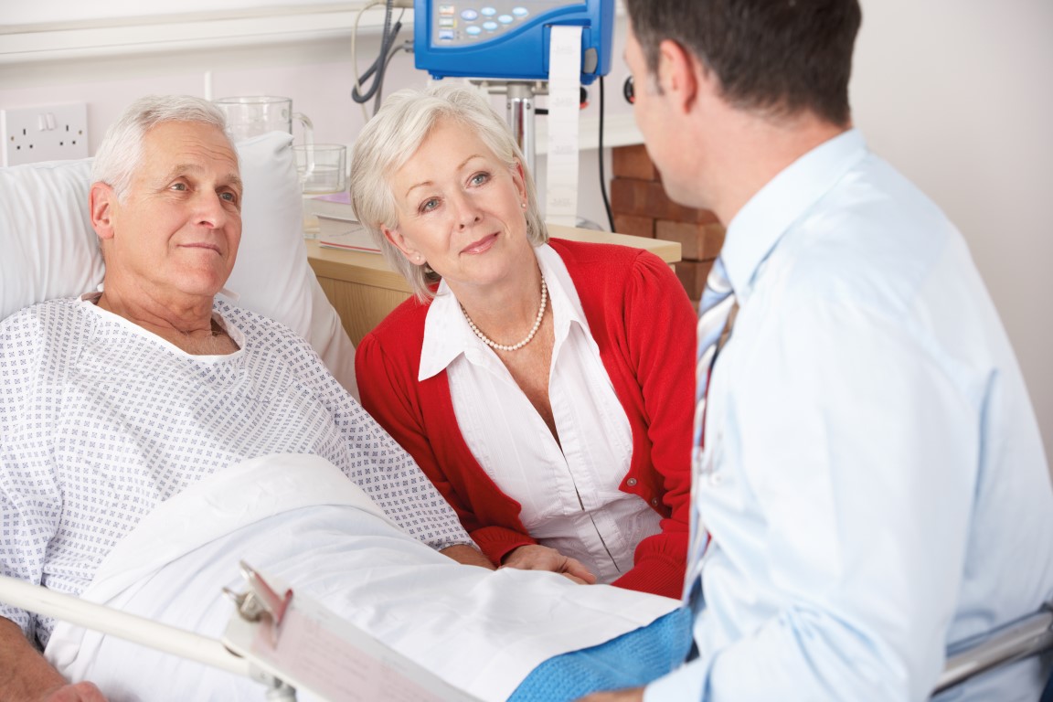 Begleitperson Bild: Gemeinsam in der Klinik